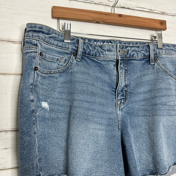 Torrid Perfect Classic Denim Shorts Stretch Plus Size 16 - Picture 6 of 9